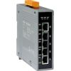 Unmanaged 5-port Industrial 10/100/1000 Base-T Ethernet Switch with Power Input +12 VDC ~ +48 VDC (RoHS)ICP DAS
